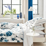 Designers Guild Indigo Flower Duvet Set