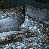 William Morris at Home Midnight Strawberry Thief Duvet Set
