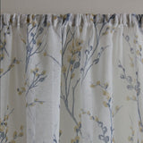 Laura Ashley Pussy Willow Voile Slot Top Panel Curtains