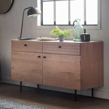 Gallery Okayama Oak 2 Drawer 2 Door Sideboard