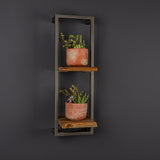 Live Edge Collection Tall Twin Shelf | Taylors on the High Street