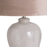 Hadley Ceramic Table Lamp with Natural Shade | Taylors on the High Street