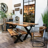 Live Edge Collection River Dining Table | Taylors On The High Street
