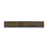 Champagne Grey Wash Wooden Message Plaque | Taylors on the High Street