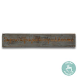 Supercalifragilistic Grey Wash Wooden Message Plaque | Taylors on the High Street
