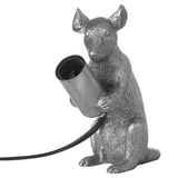 Milton The Mouse Silver Table Lamp