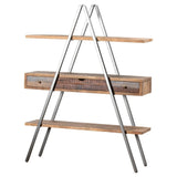 Reclaimed Industrial Bookcase With Drawers | Taylors On The High Street
