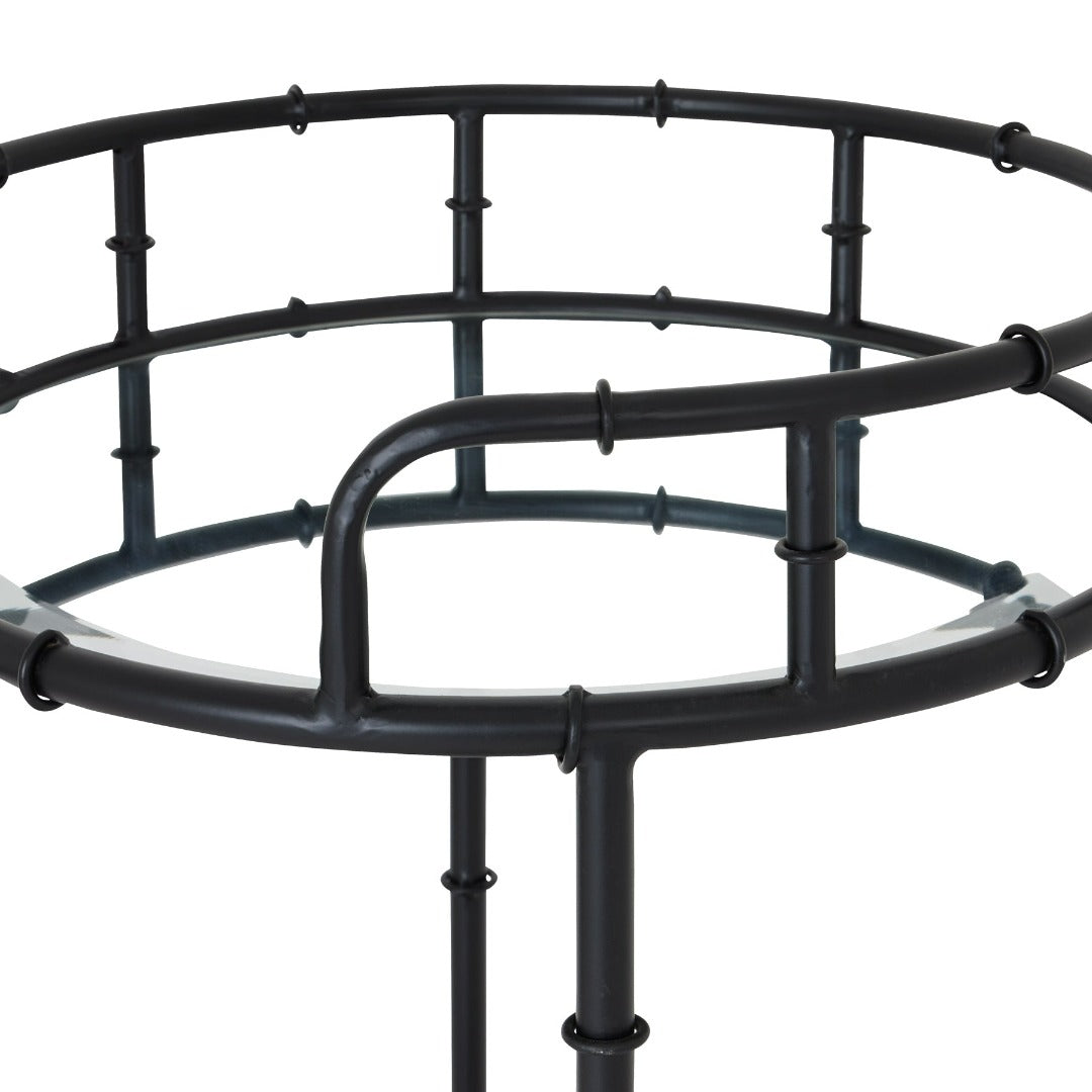 Black Round Drinks Trolley | Taylors on the High Street