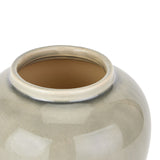 Seville Collection Grey Ginger Jar