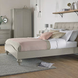 Bentley Designs Montreux Urban Grey Upholstered Bedstead | Taylors on the High Street