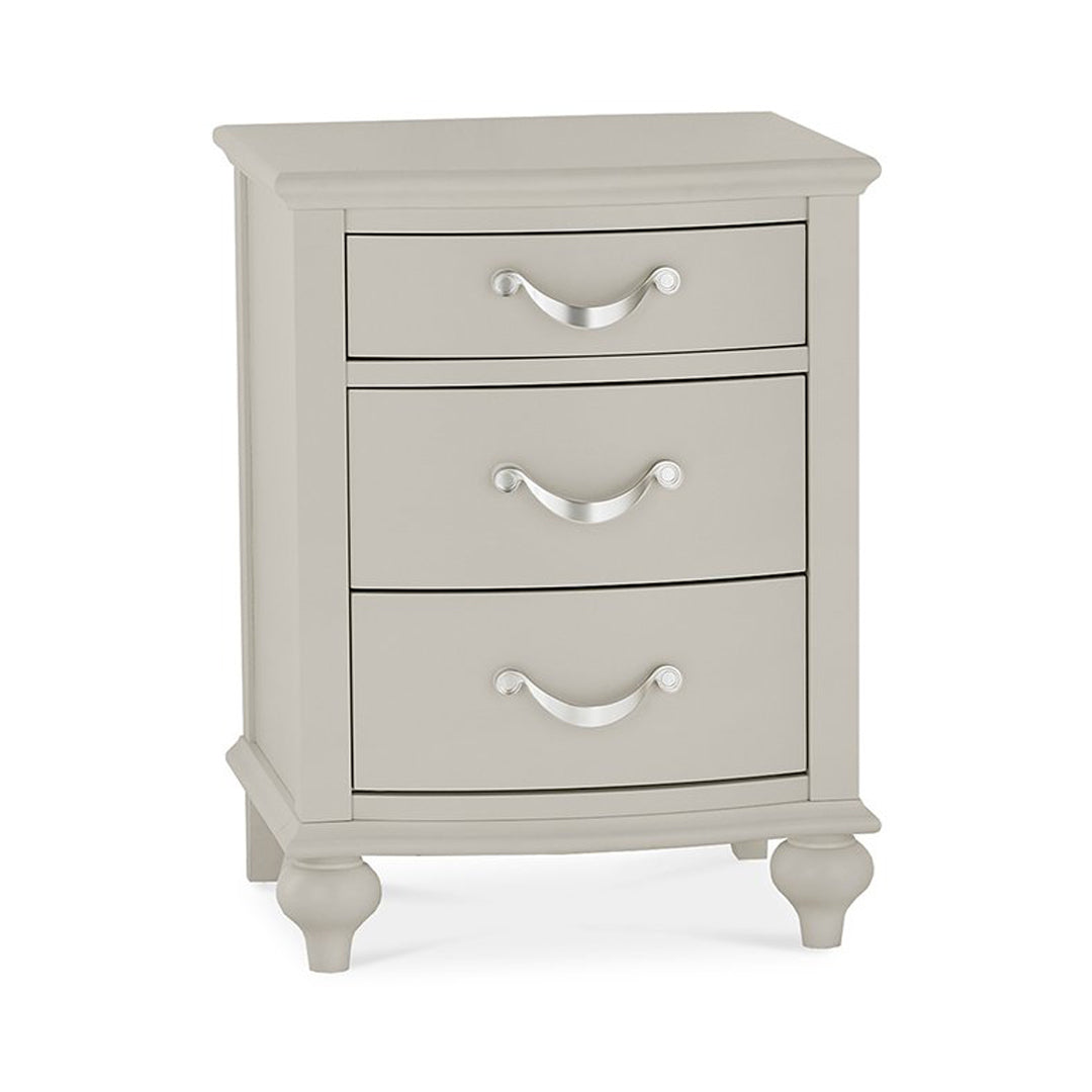 Bentley Designs Montreux Urban Grey 3 Drawer Nightstand | Taylors on the High Street