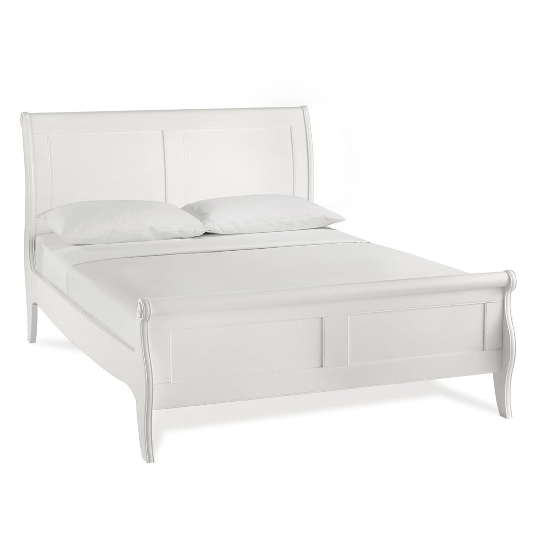 Bentley Designs Chantilly White Panel Bedstead | Taylors on the High Street
