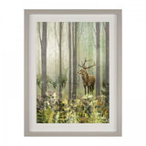 Wondering Stag Framed Print by Sabrina Roscino | Taylors on the High Street