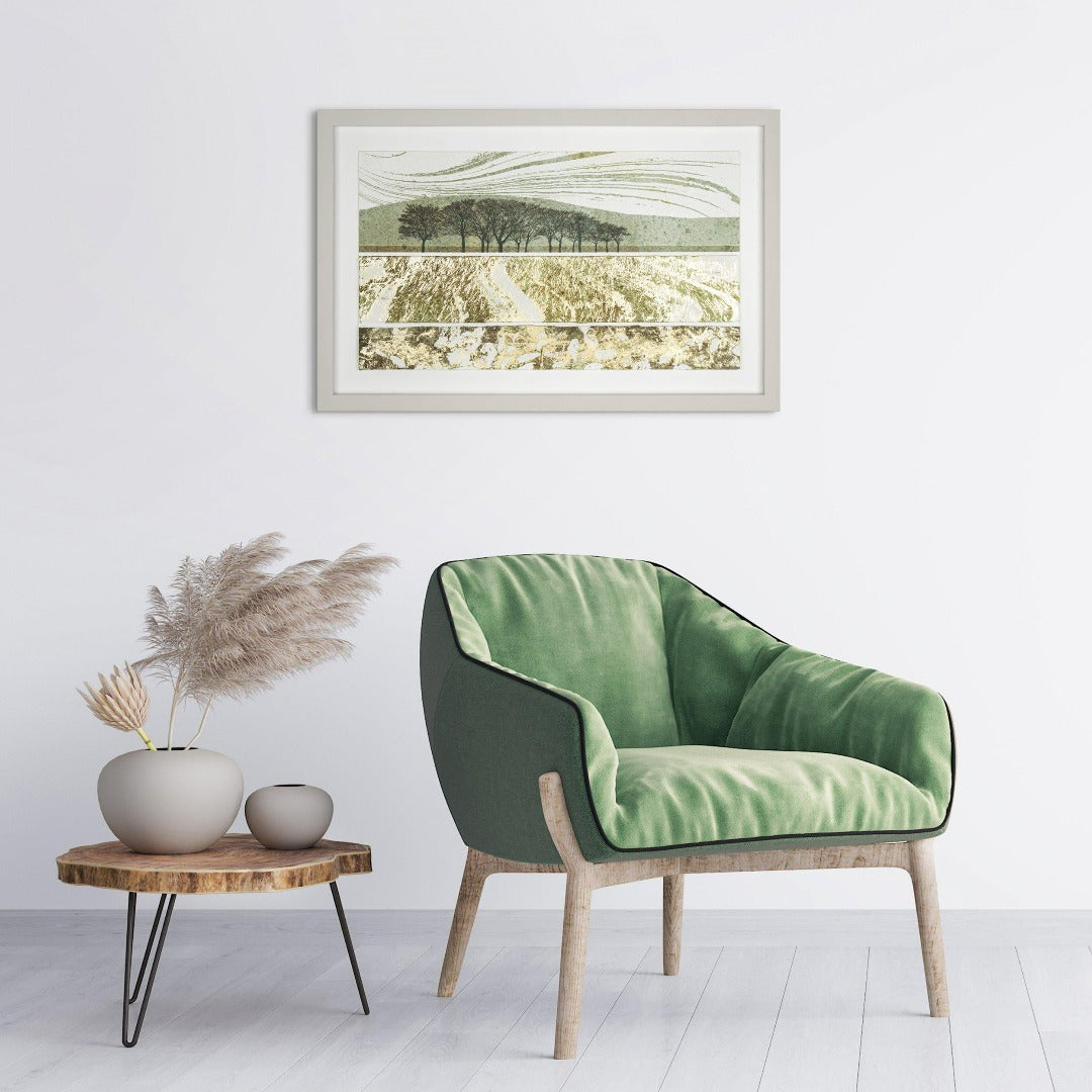 Gilded Light Framed Print by Sabrina Roscino | Taylors on the High Street