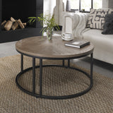 Bentley Designs Chevron Weathered Ash Coffee Table | Taylors on the High Street