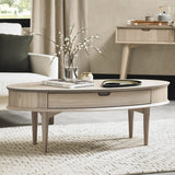 Bentley Designs Dansk Scandi Oak Coffee Table with Drawer | Taylors on the High Street