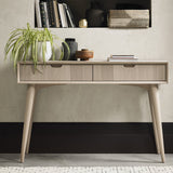 Bentley Designs Dansk Scandi Oak Console Table with Drawers | Taylors on the High Street