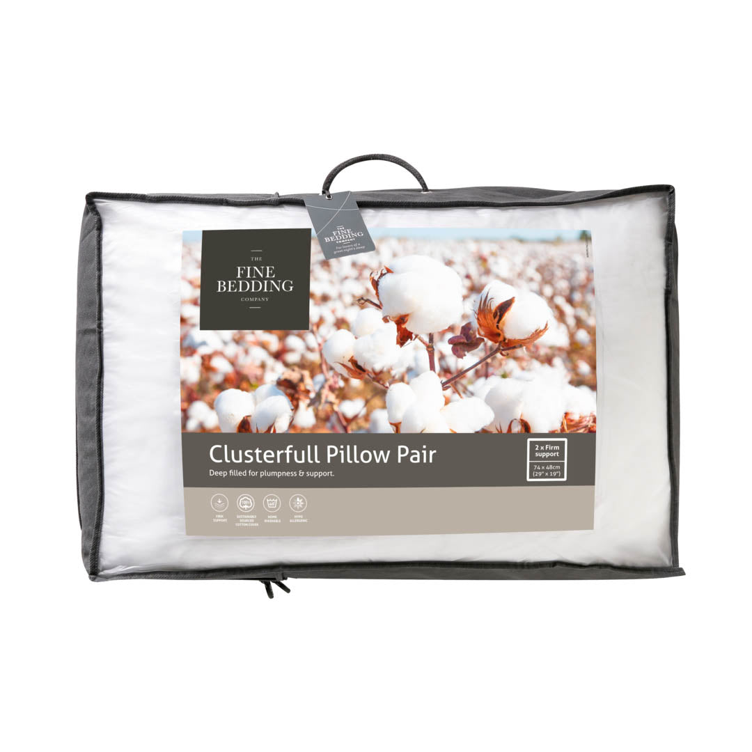 The Fine Bedding Company Clusterfull Pillows | Taylors on the High Street