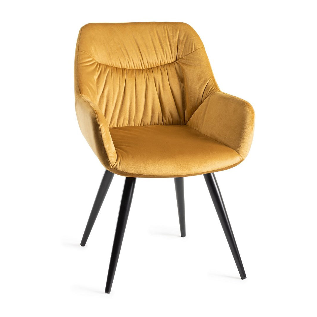 Bentley Designs Dali Velvet Chairs (Pair)