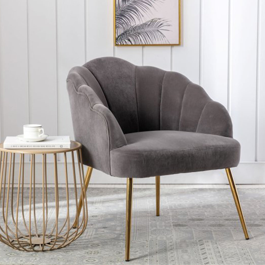 Kyoto Vienna Velvet Accent Chair | Taylors on the High Street