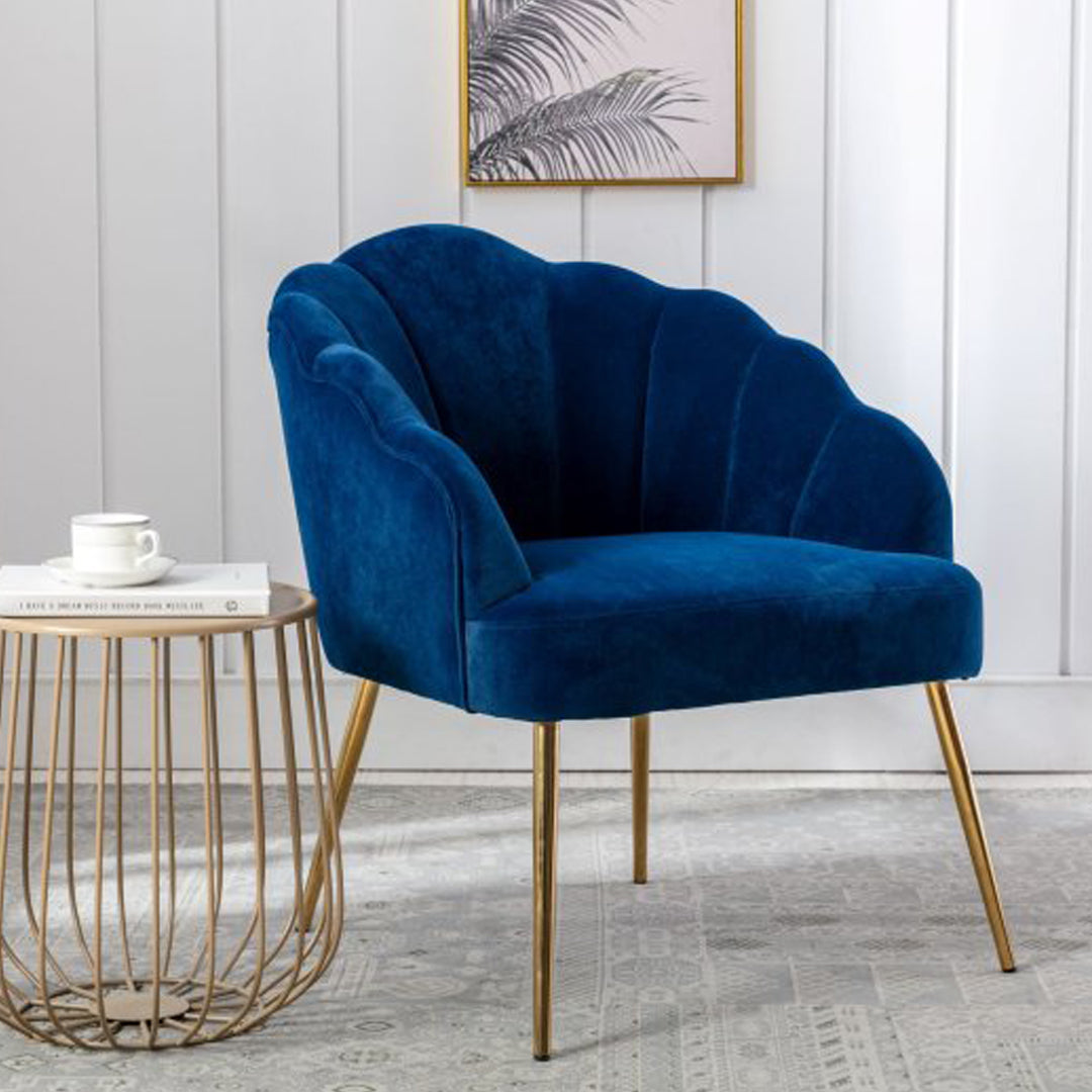 Kyoto Vienna Velvet Accent Chair | Taylors on the High Street