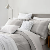 Peacock Blue Hotel Verbier Platinum Duvet Cover | Taylors on the High Street