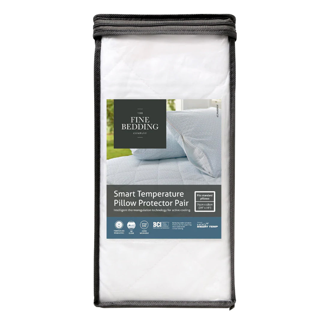 The Fine Bedding Smart Temperature Pillow Protectors | Taylors on the High Street